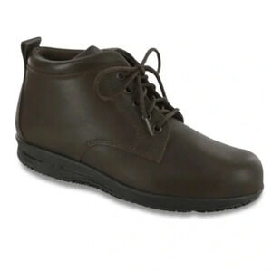 SAS Boots‎ Women's 7 Brown Gretchen Chukka Lace Up Bootie Leather Non Slip